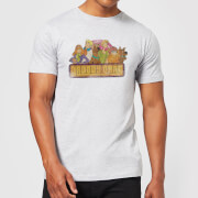 Scooby Doo Groovy Gang Mens T Shirt Grey 5Xl scooby doo kopen in de aanbieding