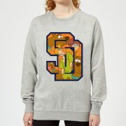 Scooby Doo Collegiate Womens Sweatshirt Grey 4Xl scooby doo kopen in de aanbieding