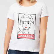 Scooby Doo Jeepers Womens T Shirt White Xs scooby doo kopen in de aanbieding