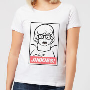 Scooby Doo Jinkies Womens T Shirt White 4Xl scooby doo kopen in de aanbieding