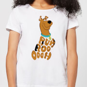 Scooby Doo Ruhroooooh Womens T Shirt White M scooby doo kopen in de aanbieding