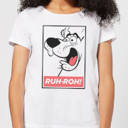 Scooby Doo Ruh Roh Womens T Shirt White Xs scooby doo kopen in de aanbieding