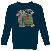 Scooby Doo Mystery Machine Psychedelic Kids Sweatshirt Navy 11 12 Years scooby doo kopen in de aanbieding Scooby Doo Mystery Machine Psychedelic Kids Sweatshirt Navy 11 12 Years scooby doo kopen in de aanbieding