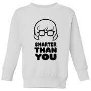 Scooby Doo Smarter Than You Kids Sweatshirt White 11 12 Years scooby doo kopen in de aanbieding