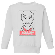 Scooby Doo Hold The Phone Kids Sweatshirt White 5 6 Years scooby doo kopen in de aanbieding Scooby Doo Hold The Phone Kids Sweatshirt White 5 6 Years scooby doo kopen in de aanbieding
