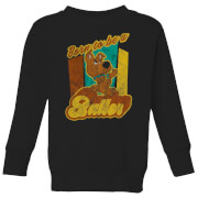 Image of Scooby Doo Born To Be A Baller Kids' Sweatshirt - Black - 3-4 Years - Black