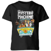 Image of Scooby Doo Mystery Machine Heavy Metal Kids' T-Shirt - Black - 3-4 Years - Black