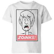 Scooby Doo Zoinks Kids T Shirt White 3 4 Years scooby doo kopen in de aanbieding