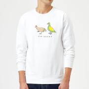 Friends The Chick And Duck Sweatshirt White Xl friends kopen in de aanbieding