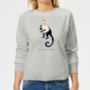 Friends Marcel The Monkey Womens Sweatshirt Grey S friends kopen in de aanbieding