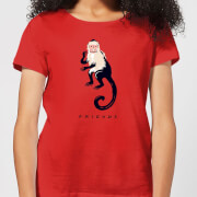 Friends Marcel The Monkey Womens T Shirt Red Xl friends kopen in de aanbieding