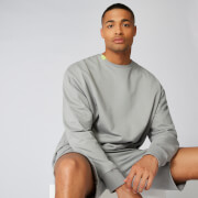 Myprotein Neon Signature Crew Sweat Grey myprotein kopen in de aanbieding