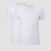 T-shirt Luxe Classic Pack de 2 - Blanc - S