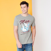 Cartoon Network Spin Off T-Shirt Johnny Bravo Qu'est ce que je suis beau - Gris - XS - Gris