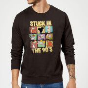 Cartoon Network Stuck In The 90S Sweatshirt Black Xxl cartoon network kopen in de aanbieding