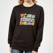 Cartoon Network Logo Characters Womens Sweatshirt Black 3Xl cartoon network kopen in de aanbieding