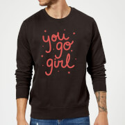 Image of You Go Girl Sweatshirt - Black - 5XL - Black