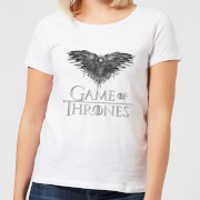 Game of Thrones Three-Eyed Raven Women's T-Shirt - White - S - Blanc