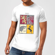 Game of Thrones Houses Men's T-Shirt - White - XS - Blanc