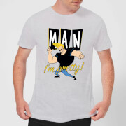 Johnny Bravo Man I'm Pretty Men's T-Shirt - Grey - XS - Gris