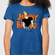 Cartoon Network Johnny Bravo Pose Womens T Shirt Royal Blue Xs cartoon network kopen in de aanbieding