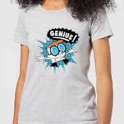 Dexters Lab Genius Women's T-Shirt - Grey - S - Grau