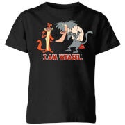 I Am Weasel Characters Kids' T-Shirt - Black - 3-4 Jahre - Schwarz