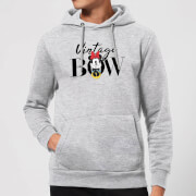 Disney Minnie Mouse Vintage Bow Hoodie Grey M disney kopen in de aanbieding
