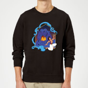 Image of Disney Aladdin Cave Of Wonders Sweatshirt - Black - S - Black