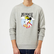 Disney Mickey Mouse Queen Minnie Sweatshirt Grey S disney kopen in de aanbieding
