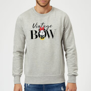 Disney Minnie Mouse Vintage Bow Sweatshirt Grey 3Xl disney kopen in de aanbieding