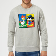 Disney Mickey And Donald Clothes Swap Sweatshirt Grey 4Xl disney kopen in de aanbieding