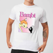 Image of Disney Bambi Nice To Meet You Men's T-Shirt - White - S - White