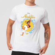 Image of Disney Aladdin Rope Swing Men's T-Shirt - White - S - White