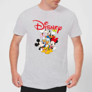 Mickey Mouse Disney Crew Mens T Shirt Grey L disney kopen in de aanbieding