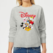 Mickey Mouse Disney Crew Womens Sweatshirt Grey S disney kopen in de aanbieding