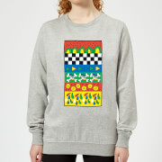 Disney Donald Duck Vintage Pattern Womens Sweatshirt Grey Xs disney kopen in de aanbieding Disney Donald Duck Vintage Pattern Womens Sweatshirt Grey Xs disney kopen in de aanbieding