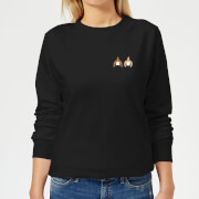 Disney Chip And Dale Backside Womens Sweatshirt Black 3Xl disney kopen in de aanbieding