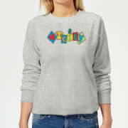 Disney Mickey Fruit Blocks Womens Sweatshirt Grey Xs disney kopen in de aanbieding