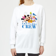 Disney Crew Womens Sweatshirt White Xs disney kopen in de aanbieding