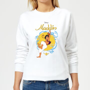 Disney Aladdin Rope Swing Womens Sweatshirt White Xxl disney kopen in de aanbieding