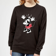 Disney Minnie Mouse Surprise Womens Sweatshirt Black 3Xl disney kopen in de aanbieding
