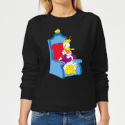 Disney King Donald Womens Sweatshirt Black 4Xl disney kopen in de aanbieding