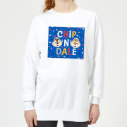 Disney Chip N Dale Womens Sweatshirt White 3Xl disney kopen in de aanbieding