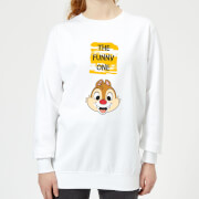 Disney Chip N Dale The Funny One Womens Sweatshirt White 5Xl disney kopen in de aanbieding