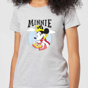 Disney Mickey Mouse Queen Minnie Womens T Shirt Grey 3Xl disney kopen in de aanbieding