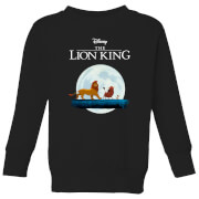 Disney Lion King Hakuna Matata Walk Kids Sweatshirt Black 7 8 Years disney kopen in de aanbieding
