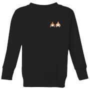 Disney Chip And Dale Backside Kids Sweatshirt Black 7 8 Years disney kopen in de aanbieding