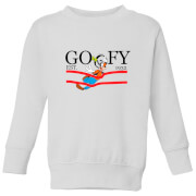 Disney Goofy By Nature Kids Sweatshirt White 9 10 Years disney kopen in de aanbieding