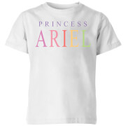 Disney Little Mermaid Princess Ariel Kids T Shirt White 3 4 Years disney kopen in de aanbieding